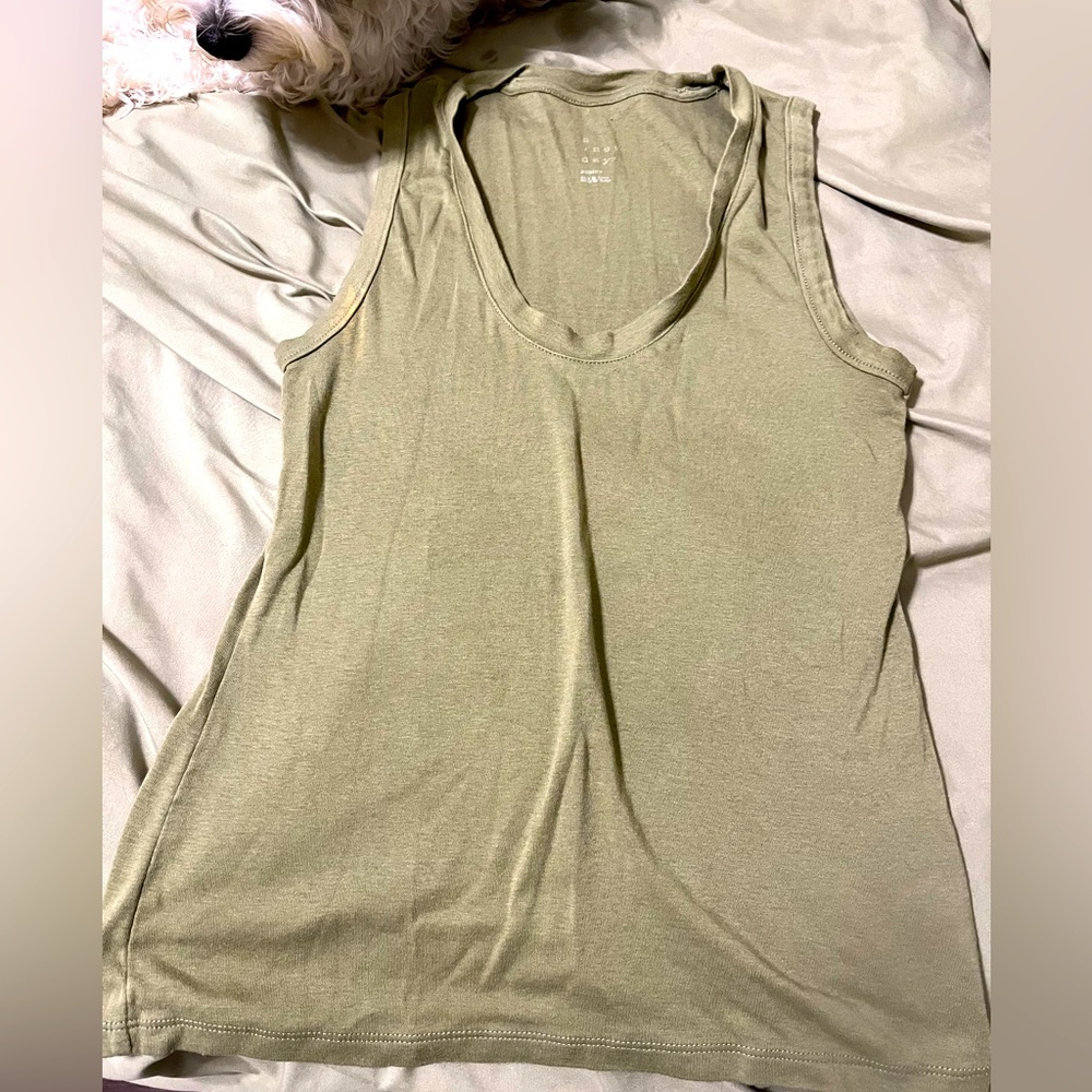 Olive green tank